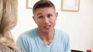ADULT TIME - Step-cougar Alura Jenson Bails Her Stepson Out For Anal Sex