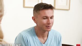 ADULT TIME - Step-cougar Alura Jenson Bails Her Stepson Out For Anal Sex