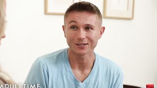 ADULT TIME - Step-cougar Alura Jenson Bails Her Stepson Out For Anal Sex