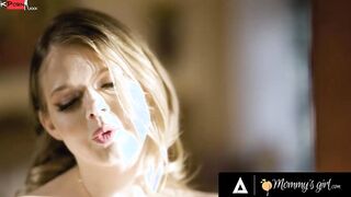 MOMMY'S CUNT WITH MOUTH - Bridesmaid Katie Morgan Bangs Hard Her Step-Daughter
