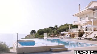 BLACKED Hotwife Lya films hook-up with big bbcs for husband