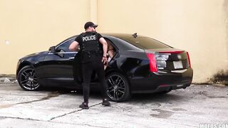 Mofos - Ashly Anderson Saved from Cop, and Pays back