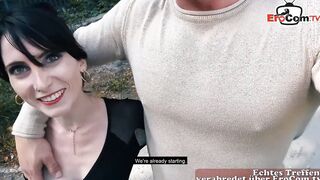 Slender german emo 18 make real Street Date and banged!