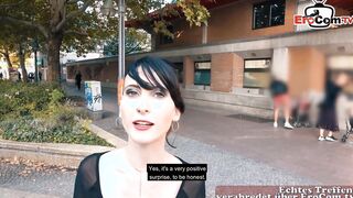 Slender german emo 18 make real Street Date and banged!