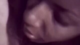 Black woman in retro clip drilled after some sucking