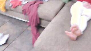 uptight teen lets stepbrother use her & likes it