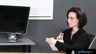 GIRLSWAY Eliza Ibarra is always willing for Lesbian Studies