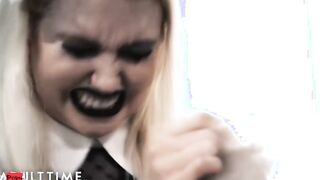 ADULT TIME - Small Hands Disciplines Goth Cutie Chloe Cherry With HARDCORE ANAL! FULL MOVIE