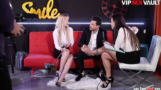 LOSCONSOLADORES - MEA MELONE AND SICILIA HUGE TITTIES CZECH BAE HOT POUNDED WITH