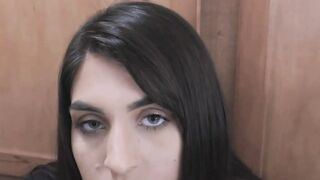 stepsister deepthroats her brothers cock