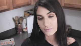 stepsister deepthroats her brothers cock