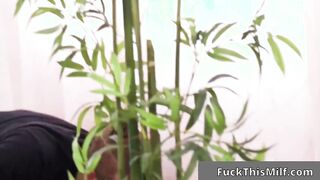 Busty Dee Williams  Petite Ember Snow Catch Xander Corvus Masturbate While They Work