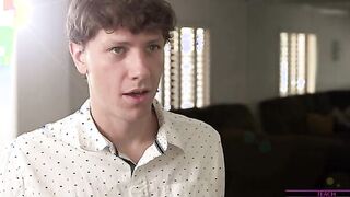 Rion King is already inside trouble for looking at his stepmom, Lexi Luna's, tits. Lexi's friend, Aila Donovan, comes over