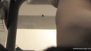Spying on Asian stepmom as she dresses up
