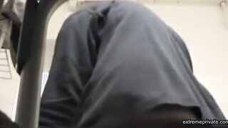 Spying on Asian stepmom as she dresses up