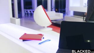 BLACKED big black cock-enjoying Big Tit Blonde seduces handsome stranger