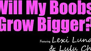 Lulu Chu needs some space from her boyfriend, so she joins his stepmom, Lexi Luna, into her bedroom. Lulu can't