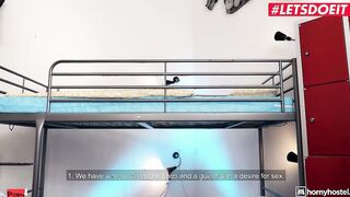 HORNYHOSTEL - (Lady Dee, Jorge Navarro) - Incredible Jugs Dark Hair Barely Legal Drilled Deep Inside Her Tight Butt Twat