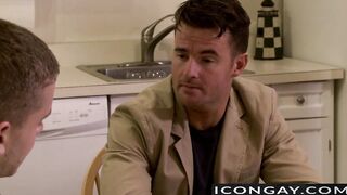 Horny Brendan Patrick rams Ian Levins tight ass passionately