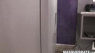 Mysterious stud exposes chiseled body and enormous cock