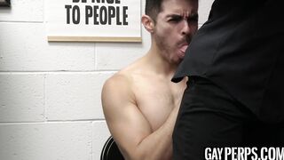 Homo perp Cazden Hunter deepthroats pale twink Cole Church