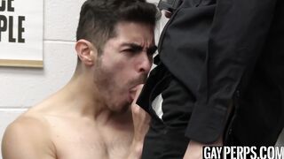 Homo perp Cazden Hunter deepthroats pale twink Cole Church