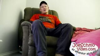 Big Ricks big uncut cock being stroked and sucked on cam