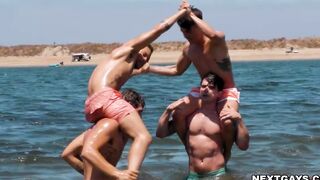 Andy and Dakota gets horny enough to fuck their ass