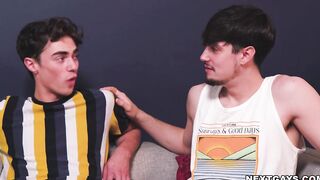 Collin used a dildo to Jonathan and Nick's ass
