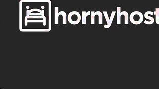 HORNYHOSTEL - (Lya Missy, Jesus Reyes) - Natural Titties Blonde 19 Yo Caught Masturbating And Banged By Lusty long ebony cock