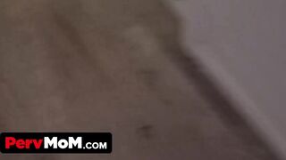Huge Boobed Milf Allesandra Snow Pleases Stepson And Lets Him Cum Inside Her Juicy Vagina
