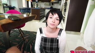 All Kitty can imagine is stepbro Austin Pierce's cock