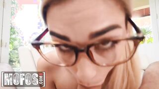 Mofos - Blonde goddess Delilah Day Fucks her Roomate Charles Dera into point of view