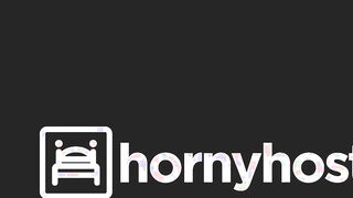 HORNYHOSTEL - (Lya Missy, Jesus Reyes) - Horny Long Tit 19 Yo Surprises Her big black cock Roommate With A Quick Fuck