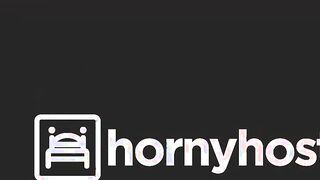 HORNYHOSTEL - (Mr. Gigantic Fat Dick, Mona Blue) - Skinny Step Sister Getting Her Asshole Nailed! Hard By Her Horny