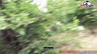 German ginger techno bitch 18 yo boned inside outdoor