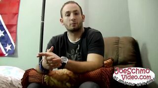 Slender and straight guy gets a little curious about guys
