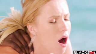 BLACKED Good Goddess Angelika seduces stranger on the beach