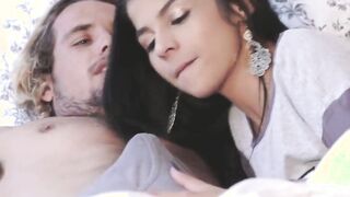 sheena ryder shares stepsons cock with petite tee