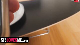 SisLovesMe - Filthy Beauty Blonde Vixen Jade Amber enjoys Bouncing Her