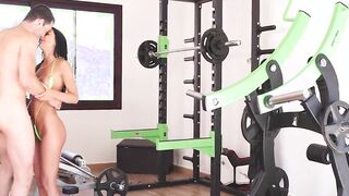 after gym workout anal fuck with shalina devine