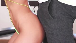 after gym workout anal fuck with shalina devine