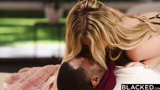 BLACKED big black dick-Enjoying curvy Blonde Blake has her sights on Rob