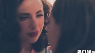 Big cock guy fucked his submissive babes