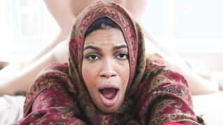 sister gets fucked in hijab after arranged marriage