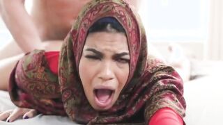 sister gets fucked in hijab after arranged marriage