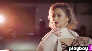 Beautiful teen Polina passion posing