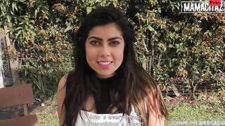 CARNEDELMERCADO - Colombian pussy with mouth Carmen Lara Picked Up To Riding Some Dick