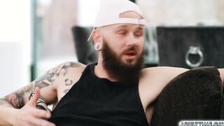 Zak help his friend to fuck a guy for the first time