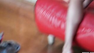 Lusty Slim Blonde girlfriends banged! in Hot gang-bang sex party party